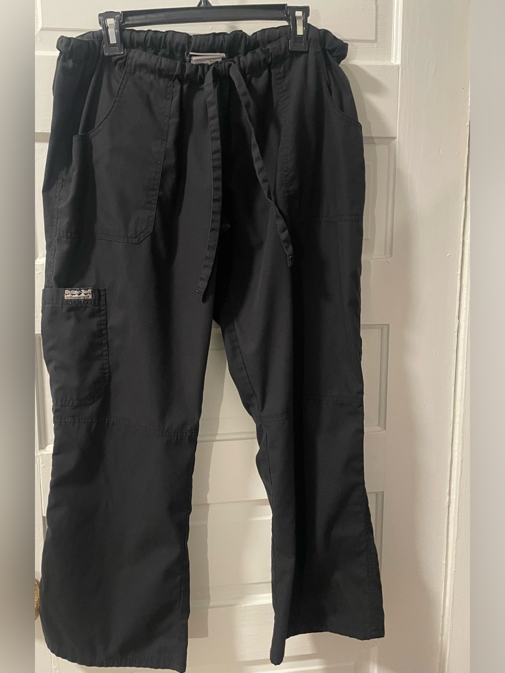 Black Womens Scrub Pants